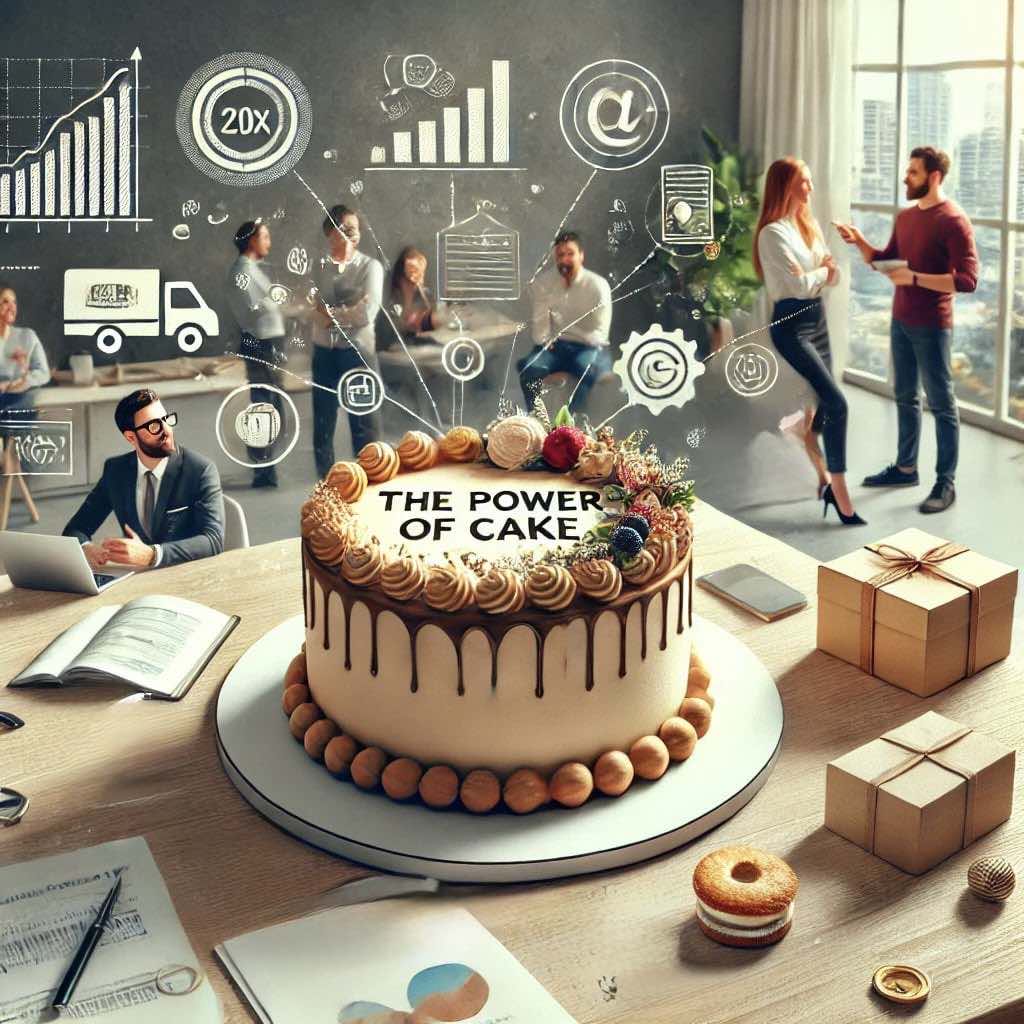 The Power of Cake: How a Simple Sales Strategy Helped Me Scale My Business by 20x in 4 Years